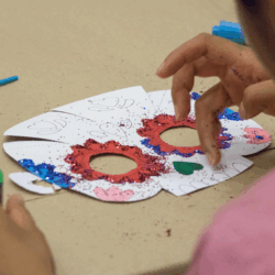 Noche de museos. Taller mascaras